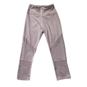 C&C California Sport Crop Leggings Mesh Accent